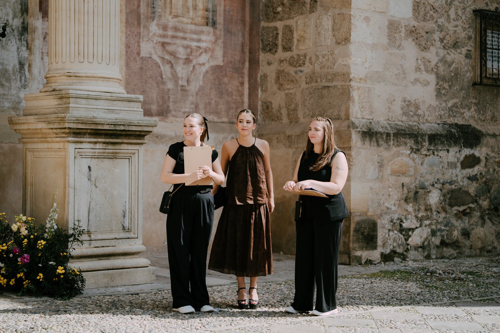 Equipo Mareli coordinando una ceremonia en Granada