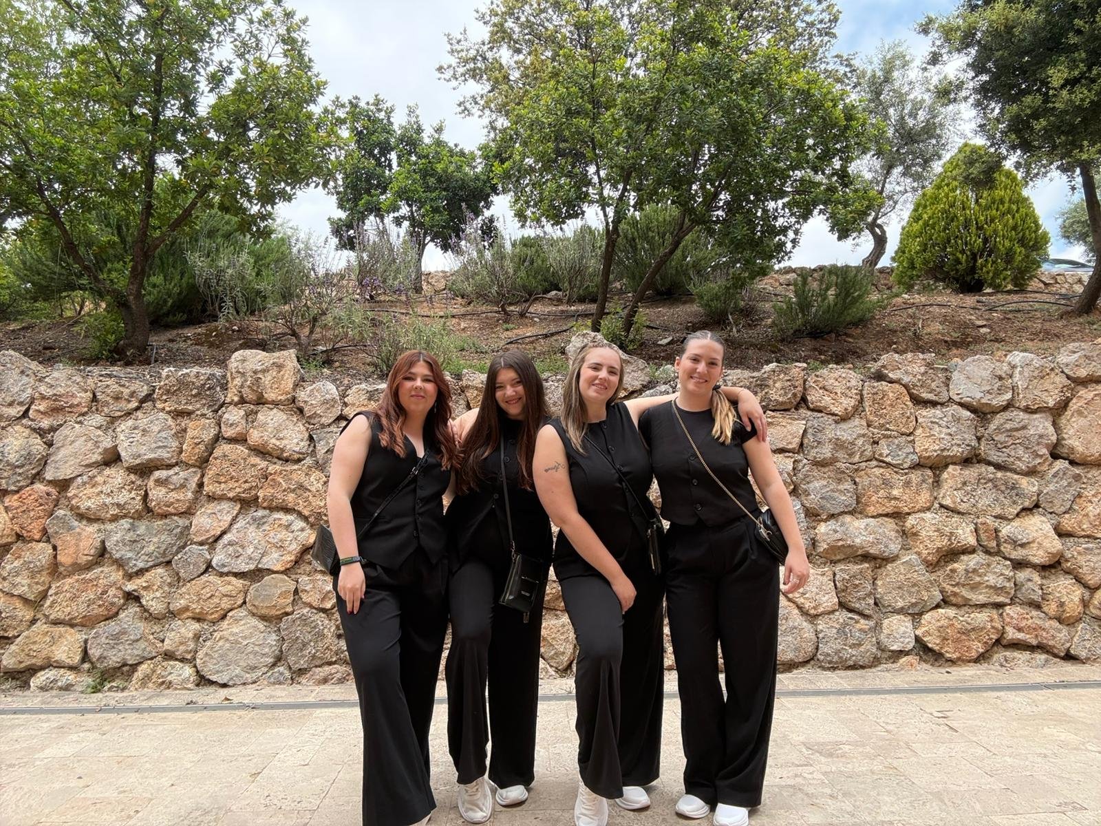 Equipo Mareli en una finca de boda en Granada